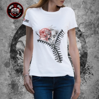 T-Shirt Femme "SpineEclair02" White