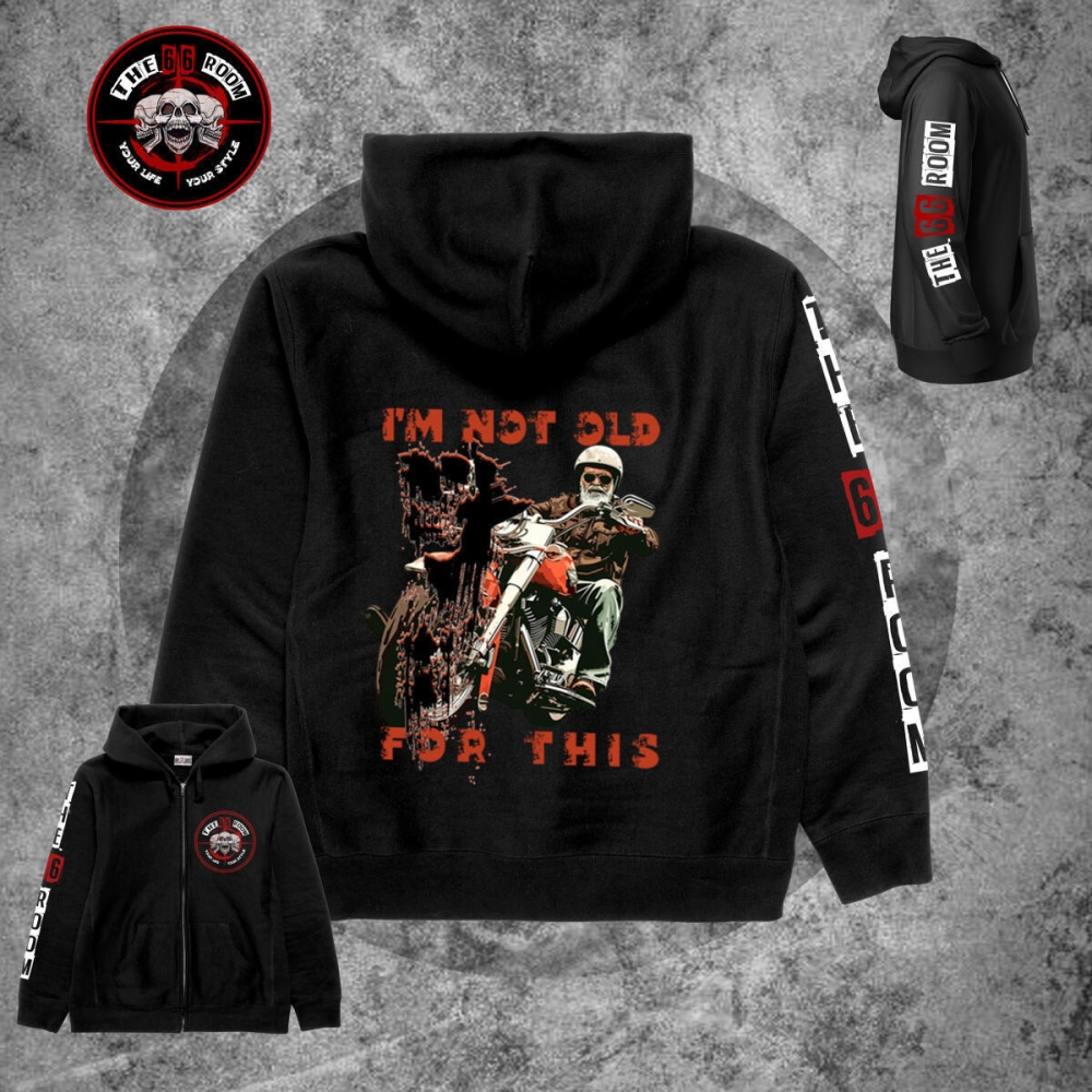 Veste Zippée à Capuche "I'm Not Old"