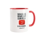 Mug bicolore ytshorts.fr "Seuls les vrais"