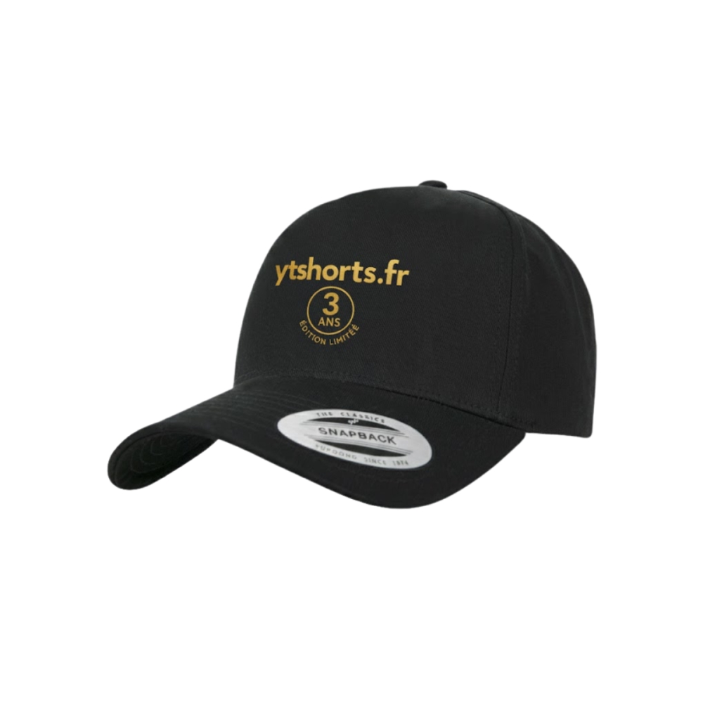 Casquette Snapback ytshorts.fr "Collector 3 ans"