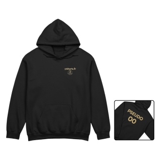 PERSONNALISABLE - Sweat à capuche ytshorts.fr "Collector 3 ans"