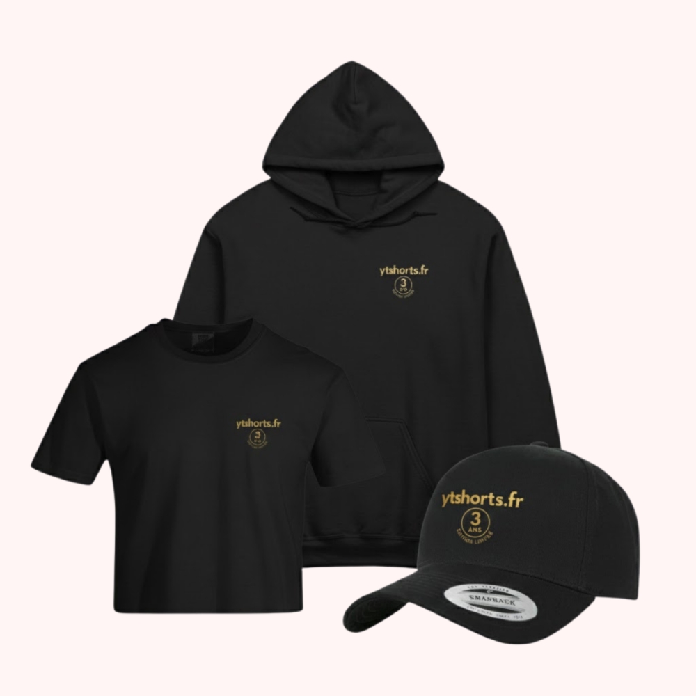 Pack Anniversaire 3 Ans – Édition Collector ytshorts.fr