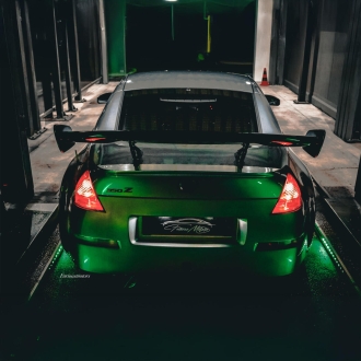 Cache plaque d'immatriculation Furious Motors