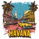 Mug Havana - Cuba Tasse Thé café