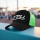 Casquette Trucker Snapback verte - Papy Gaming -TDLL - Tout doux le loup