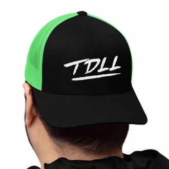 Casquette Trucker Snapback verte - Papy Gaming -TDLL - Tout doux le loup