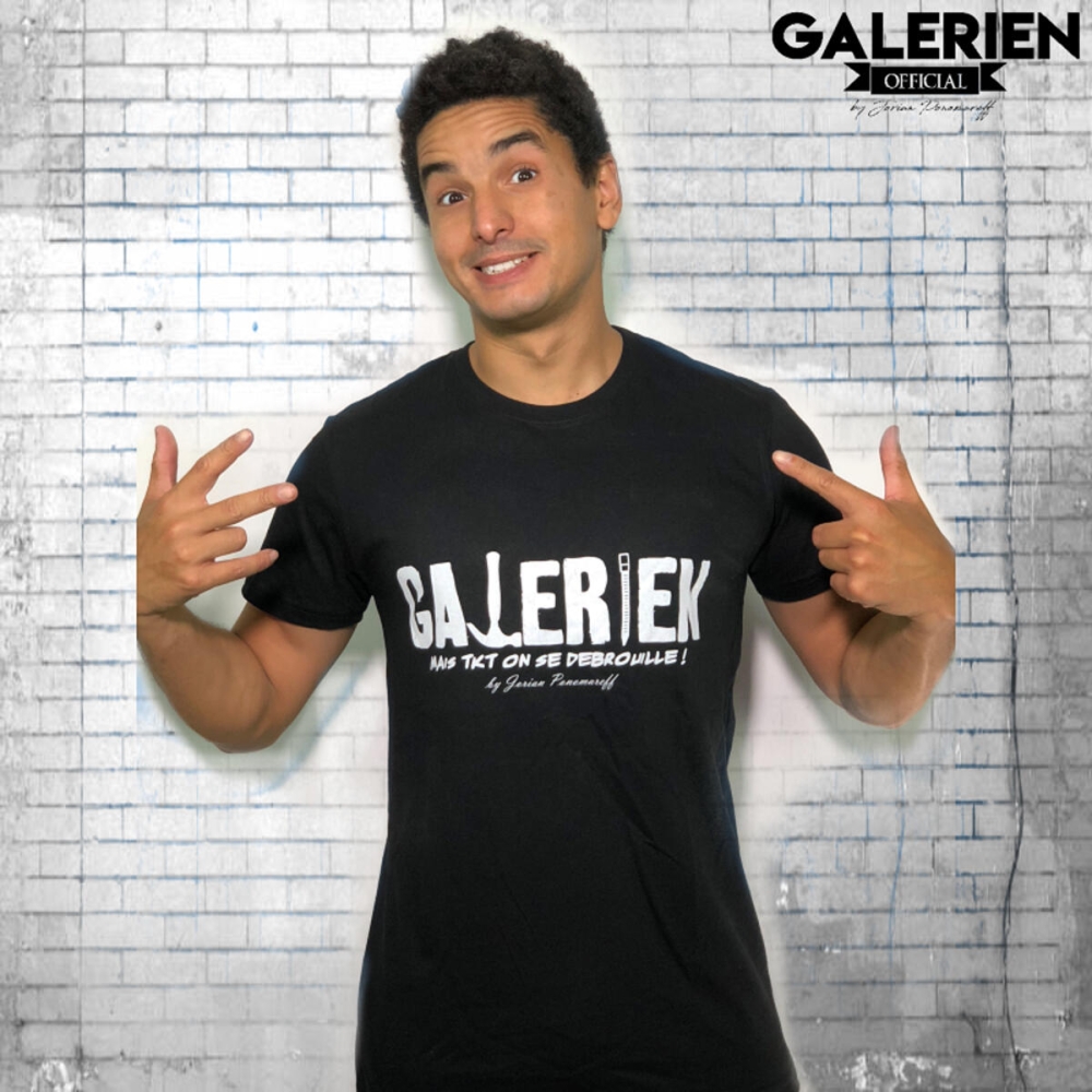 T-shirt Petit Galérien Noir - Jorian Ponomareff