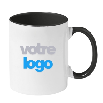 Mug bicolore à personnaliser