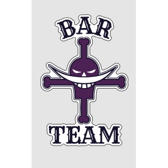 Stickers Lot de 2 - Tout doux le loup - BAR Team