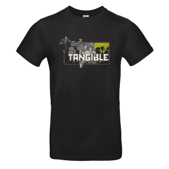 T-shirt Noir Tangible Nuit Sombre