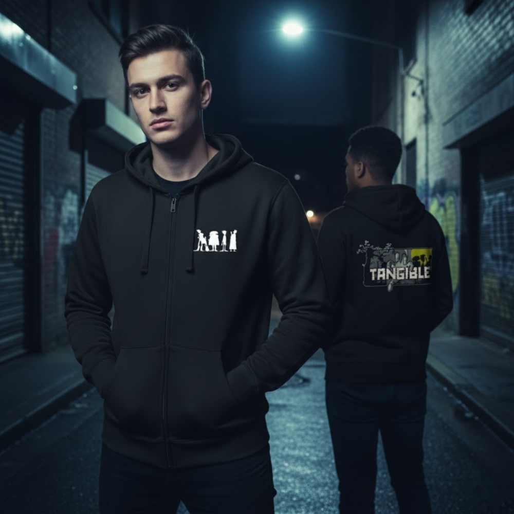 Veste Zippée Tangible Nuit Sombre