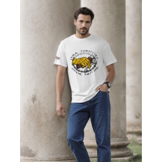 Tshirt Homme "Full Throttle" Blanc