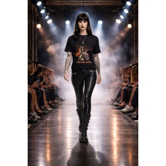 Tshirt Femme "Badass Girl" Noir