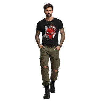 Tshirt Homme "Punisher Flag Joker" Noir