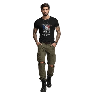 Tshirt Homme "French Biker" Noir