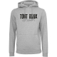 PERSONNALISABLE - Sweat à capuche Gris chiné - Tout doux le loup - Papy Gaming