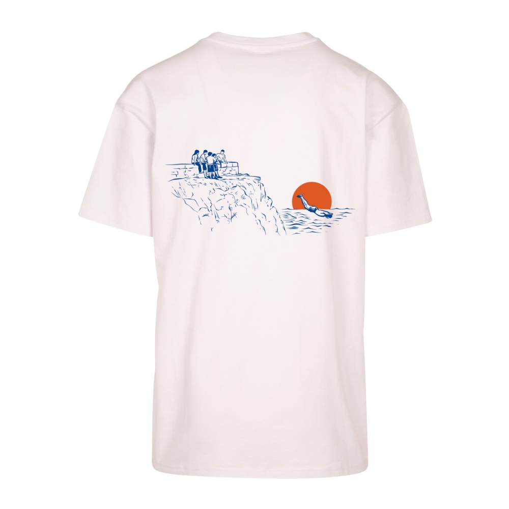T-shirt Oversize Le Plongeon sur la Corniche