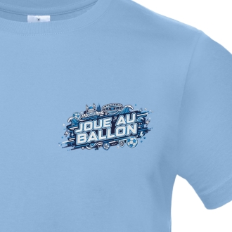 T-shirt Joue au ballon