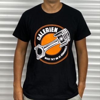 T-shirt Piston Galérien Noir - Jorian Ponomareff