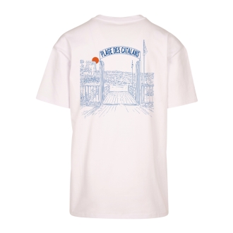 T-shirt Oversize Plage des Catalans