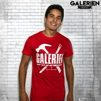 T-shirt Galérien officiel Rouge - Jorian Ponomareff