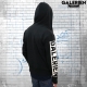 Veste Zippé à Capuche GALERIEN Noir - Jorian Ponomareff