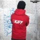 Sweat à capuche KIFF Rouge - Jorian Ponomareff