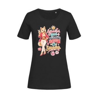 T-shirt femme Luma – Aujourd’hui, quoi qu’il arrive, je garde le sourire | Mourmi