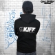 Sweat à capuche KIFF noir - Jorian Ponomareff