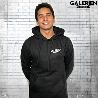Sweat à capuche Galérien Officiel Noir - Jorian Ponomareff