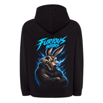 Sweat à capuche Furious Coyote