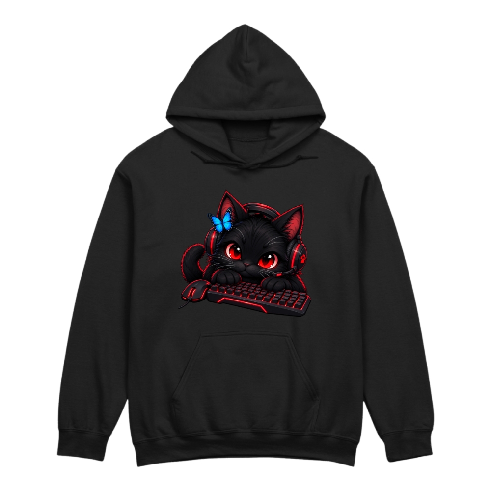 Sweat à capuche Taki Cat Game