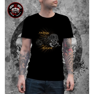 T-Shirt Homme "Serial Rider" Noir