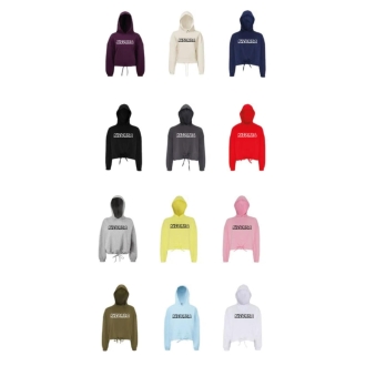 Sweat à capuche court KIZOMBA Femme Oversize Coupe moderne