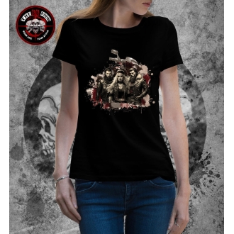 T-Shirt Femme "Splash Bike" Noir