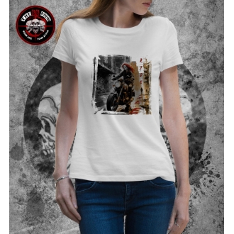 T-Shirt Femme "Ride Free" Blanc