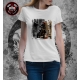 T-Shirt Femme "Ride Free" Blanc