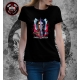 T-Shirt Femme "Ange et Demon" Noir