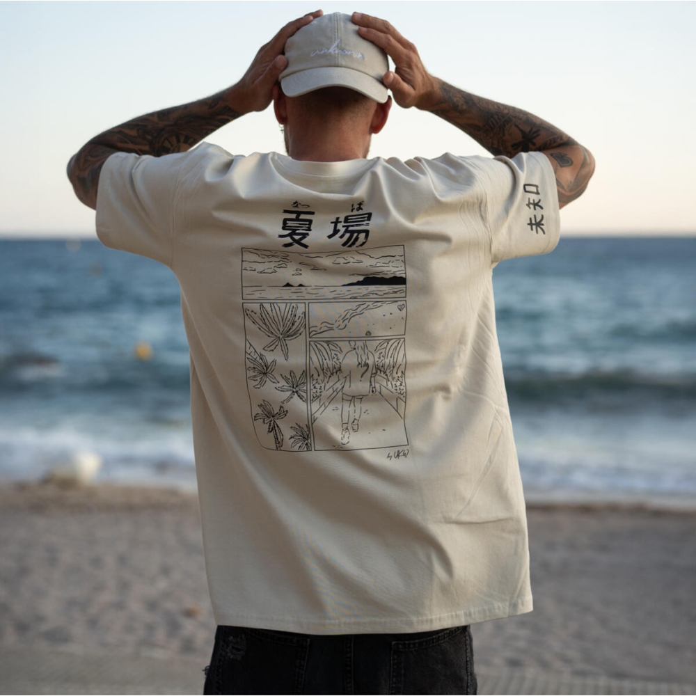 T-shirt Oversize UKW jap - Elégance de rue