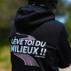 Sweat à capuche Kramtoo - “ Lève toi du milieux ”